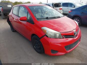  Salvage Toyota Yaris