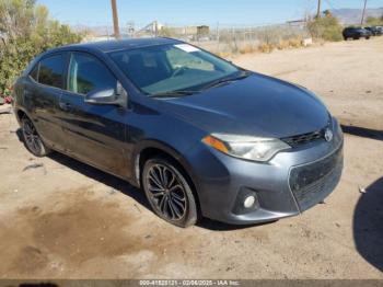  Salvage Toyota Corolla