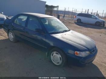  Salvage Toyota Corolla