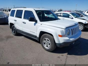  Salvage Jeep Patriot