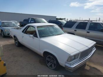  Salvage Chevrolet El Camino