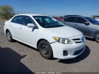  Salvage Toyota Corolla