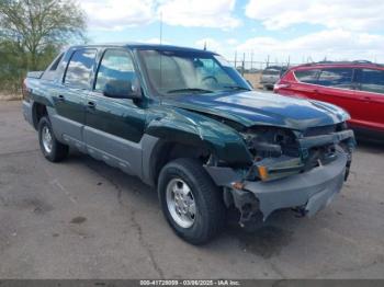  Salvage Chevrolet Avalanche 1500