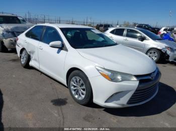  Salvage Toyota Camry