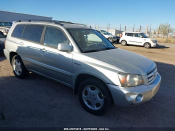  Salvage Toyota Highlander