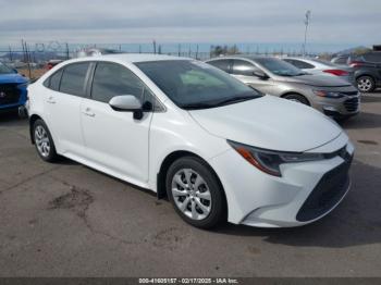  Salvage Toyota Corolla