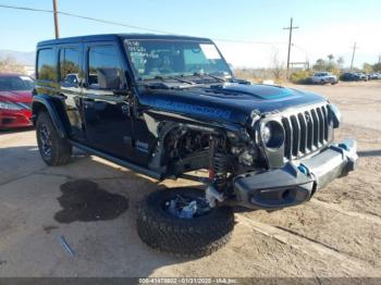  Salvage Jeep Wrangler