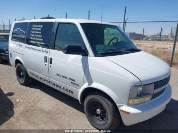  Salvage Chevrolet Astro