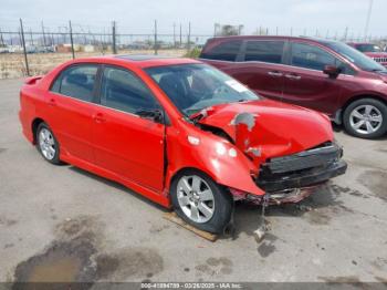  Salvage Toyota Corolla