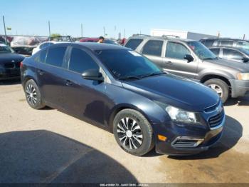  Salvage Chevrolet Cruze