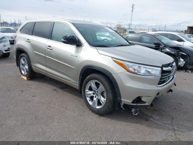  Salvage Toyota Highlander