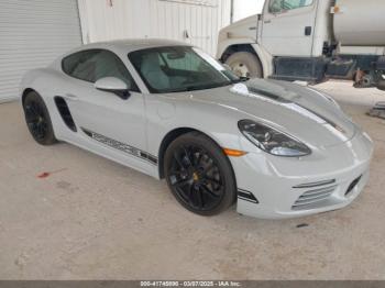  Salvage Porsche 718 Cayman