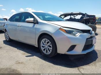  Salvage Toyota Corolla