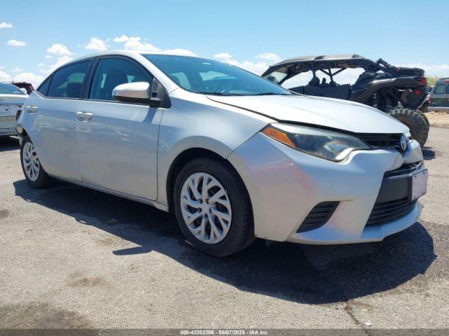  Salvage Toyota Corolla
