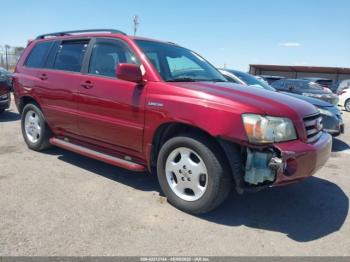  Salvage Toyota Highlander