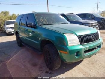  Salvage Mercury Mountaineer