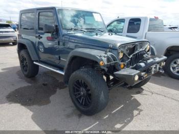  Salvage Jeep Wrangler