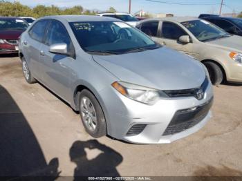  Salvage Toyota Corolla