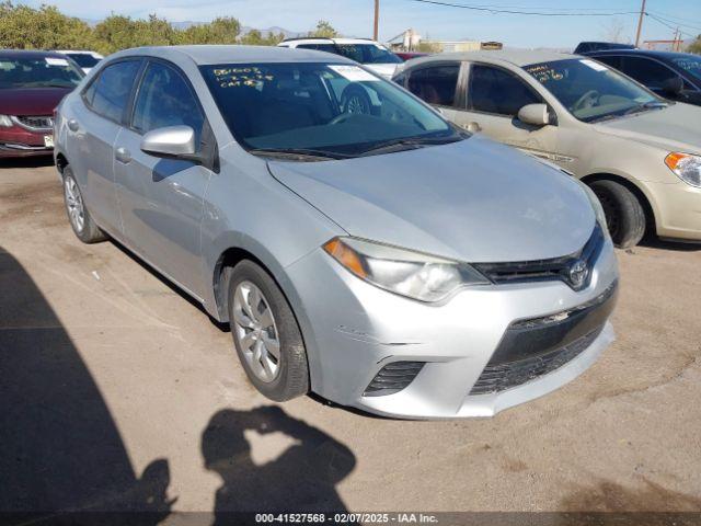  Salvage Toyota Corolla