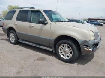  Salvage Mercury Mountaineer