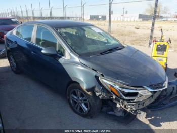  Salvage Chevrolet Cruze