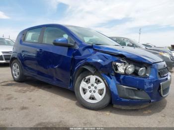  Salvage Chevrolet Sonic