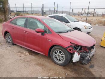  Salvage Toyota Corolla