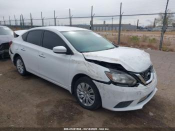  Salvage Nissan Sentra