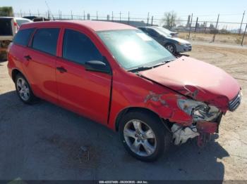  Salvage Toyota Matrix