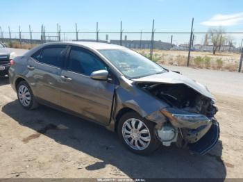  Salvage Toyota Corolla