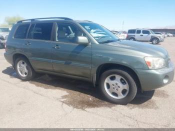  Salvage Toyota Highlander