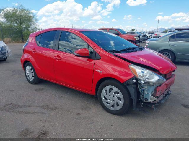 Salvage Toyota Prius c