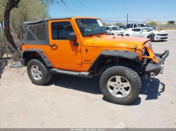  Salvage Jeep Wrangler