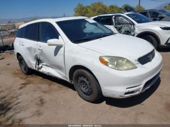  Salvage Toyota Matrix