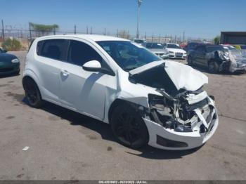  Salvage Chevrolet Sonic