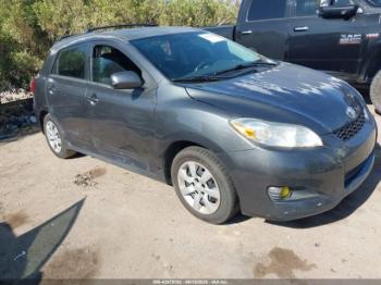  Salvage Toyota Matrix
