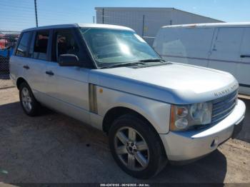  Salvage Land Rover Range Rover