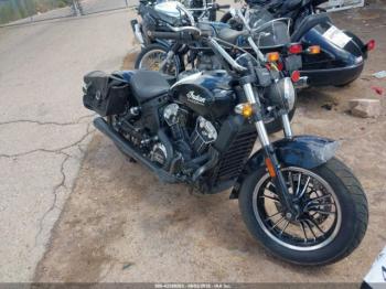  Salvage Indian Motorcycle Co Scout