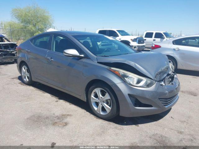  Salvage Hyundai ELANTRA