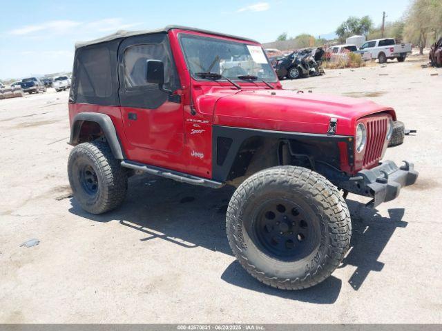  Salvage Jeep Wrangler