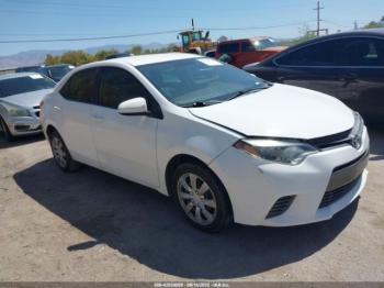  Salvage Toyota Corolla