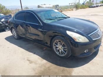  Salvage INFINITI G37