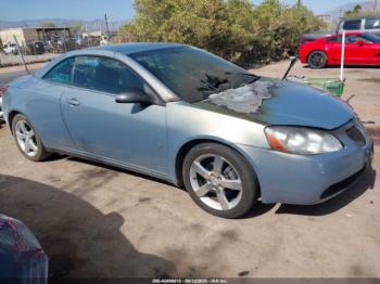  Salvage Pontiac G6