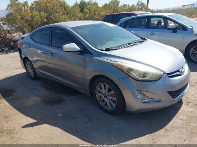 Salvage Hyundai ELANTRA