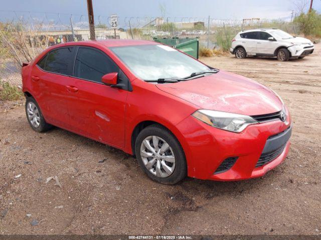  Salvage Toyota Corolla
