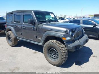  Salvage Jeep Wrangler