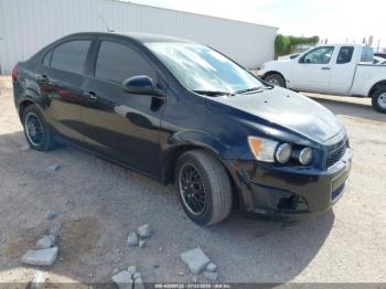  Salvage Chevrolet Sonic