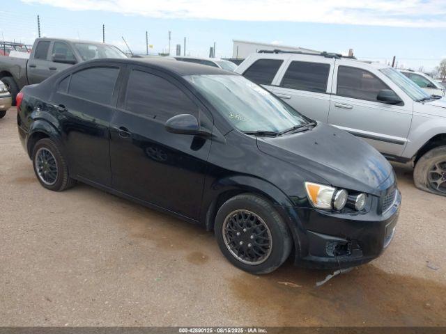  Salvage Chevrolet Sonic
