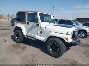  Salvage Jeep Wrangler