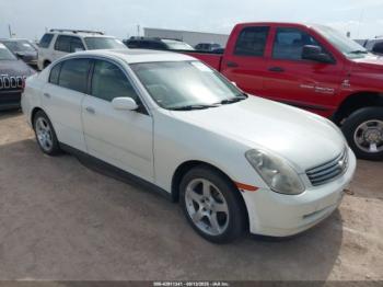 Salvage INFINITI G35